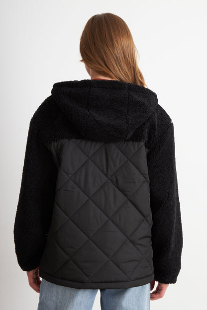 Chaqueta Mitad Chiporro/Parka Negro