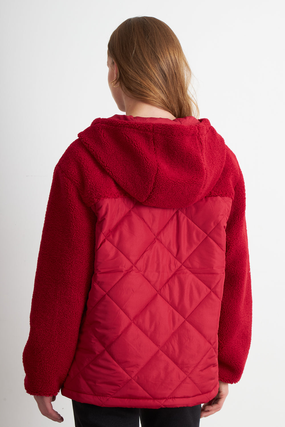 Chaqueta Mitad Chiporro/Parka Rojo