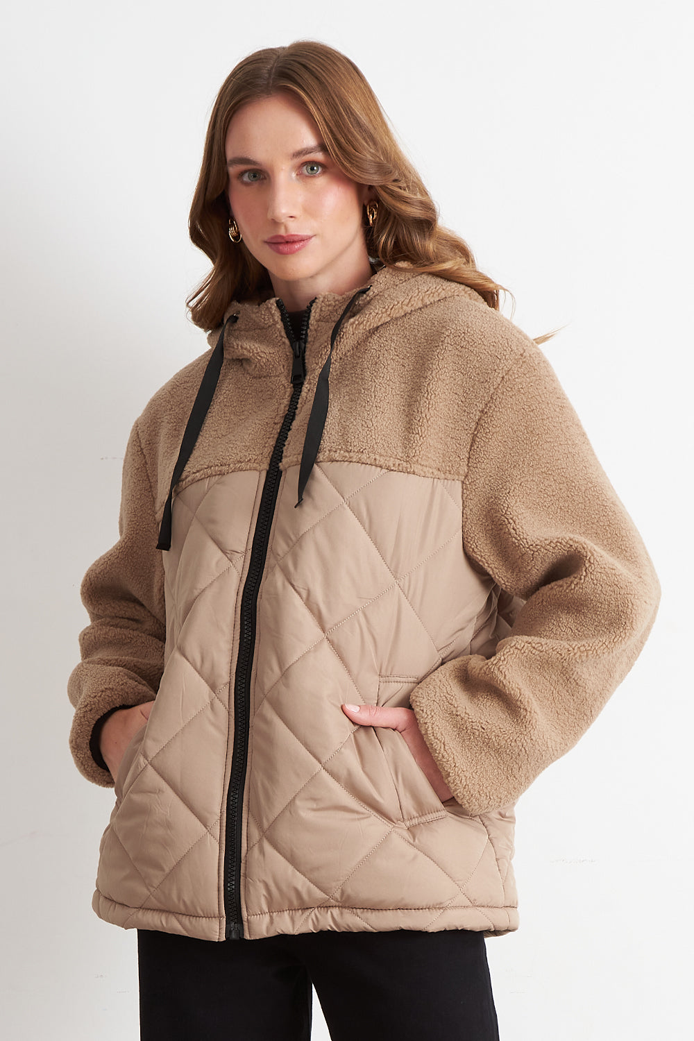 Chaqueta Mitad Chiporro/Parka Khaki