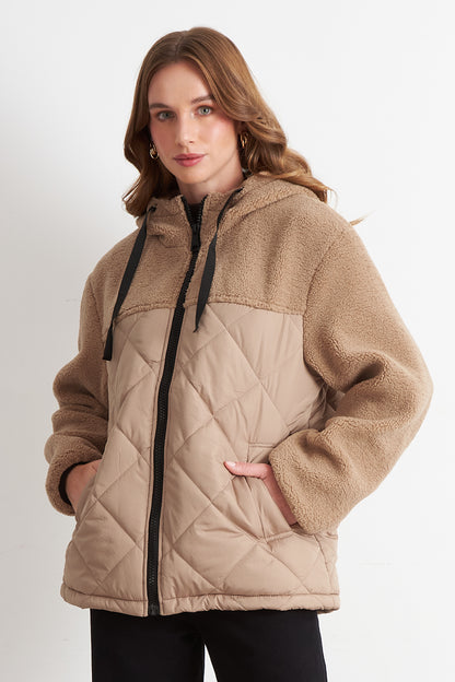 Chaqueta Mitad Chiporro/Parka Khaki