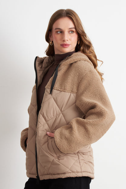 Chaqueta Mitad Chiporro/Parka Khaki