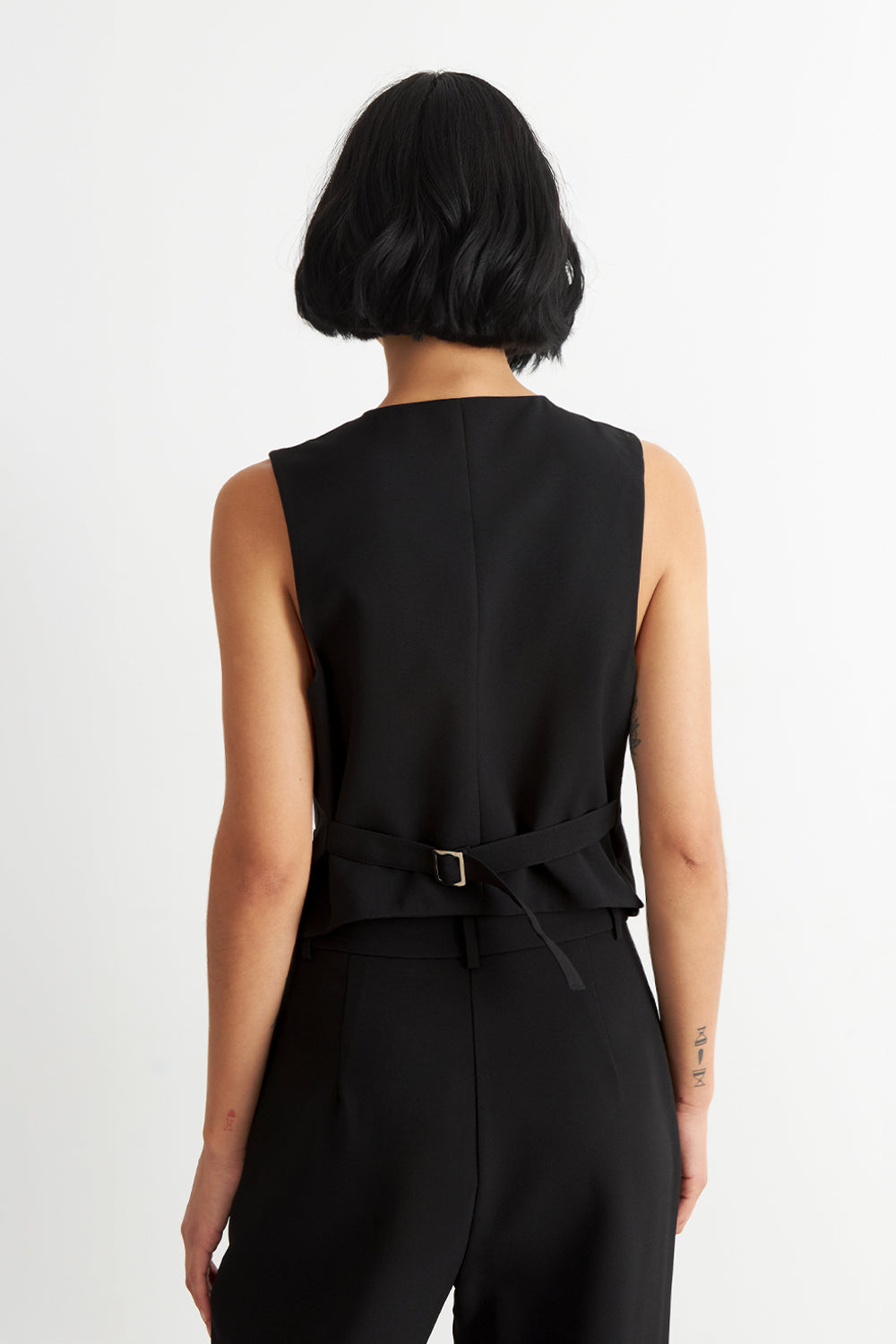 Gilet Básico Ajustable Negro