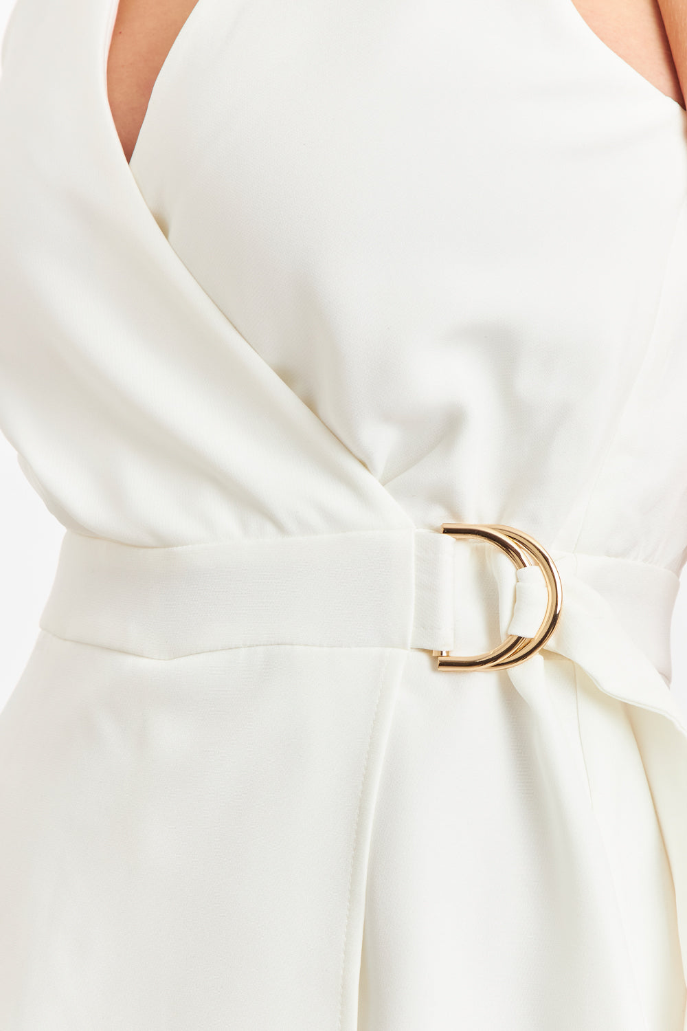 Enterito Escote Cruzado Blanco