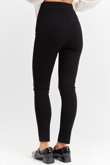 Calza Cierres Decorativos Negro