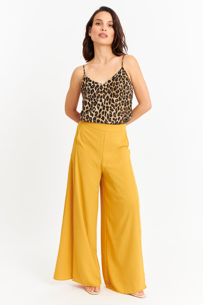 Top Pabilo Print Leopardo Café