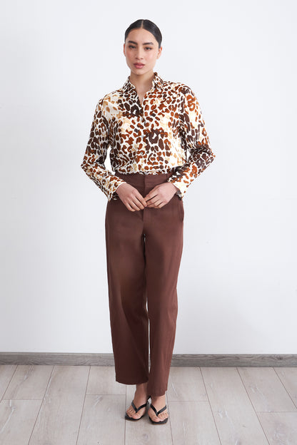 Camisa Safari Café