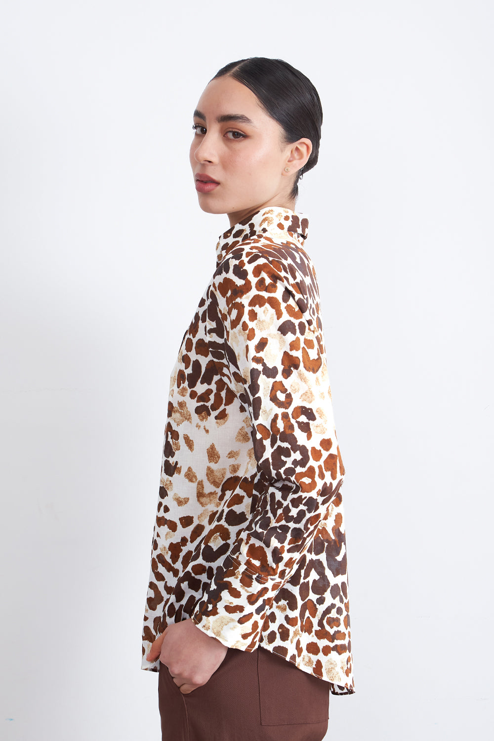 Camisa Safari Café