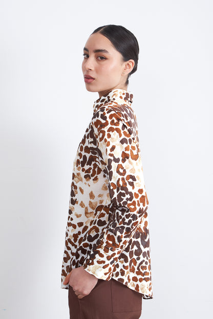 Camisa Safari Café