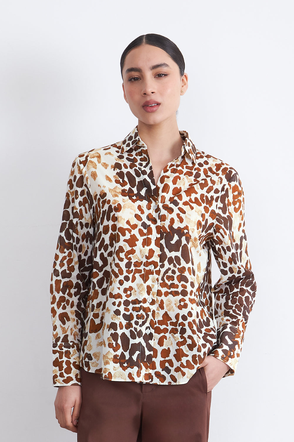 Camisa Safari Café