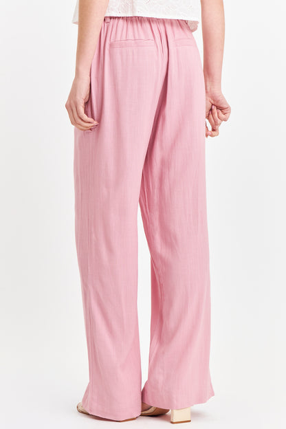 Pantalón Dos Botones Rosado