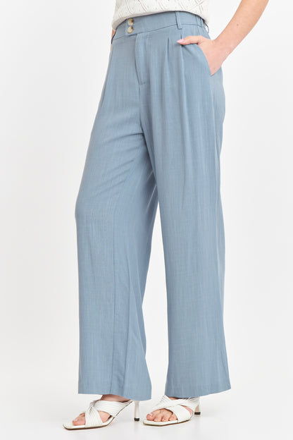 Pantalón Dos Botones Celeste