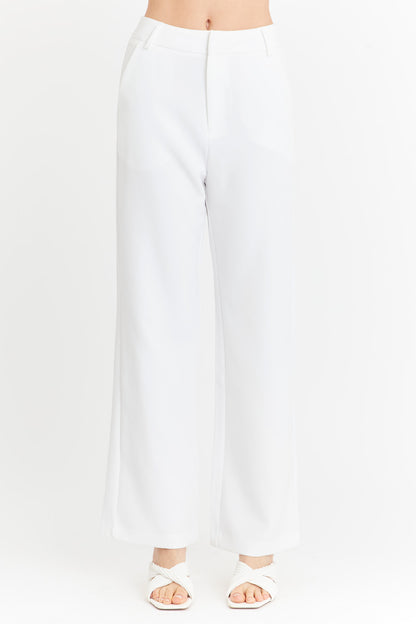 Pantalón Básico Blanco