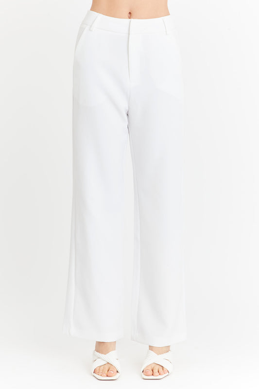 Pantalón Básico Blanco
