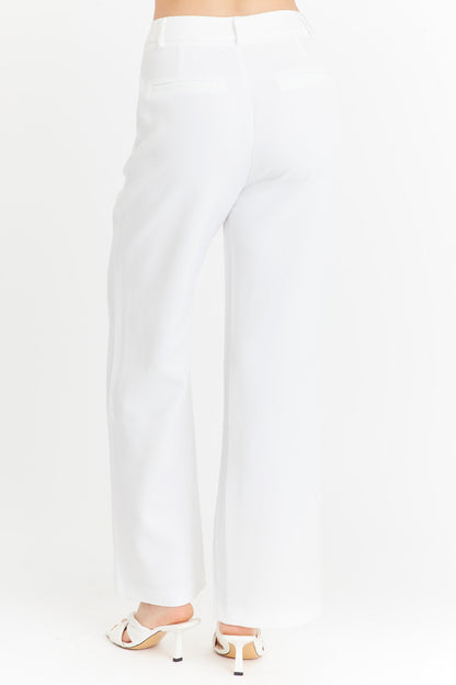 Pantalón Básico Blanco