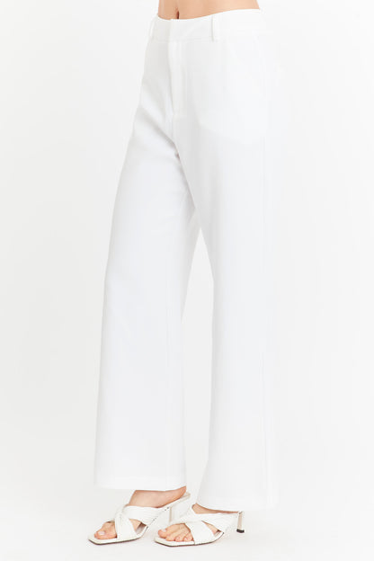 Pantalón Básico Blanco