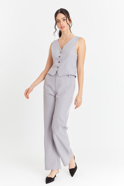 Pantalón Básico Gris