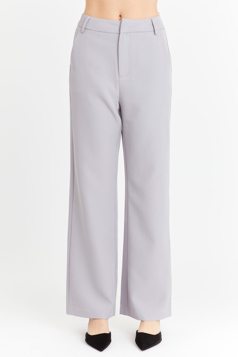 Pantalón Básico Gris