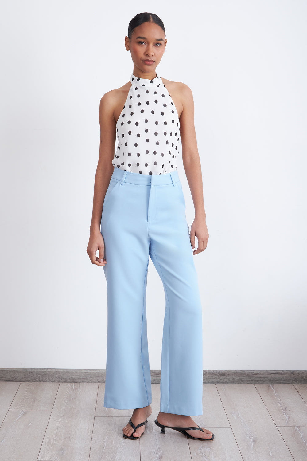 Pantalón Básico Celeste