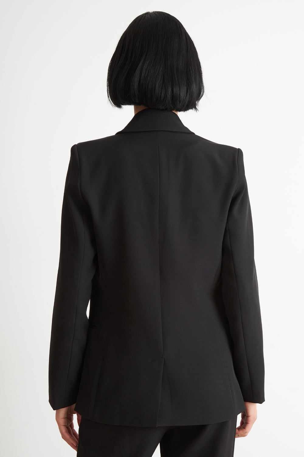 Blazer Básico de Tope Negro