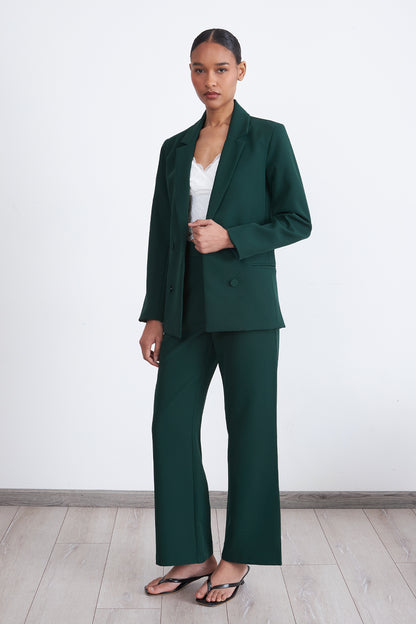 Blazer Básico de Tope Verde