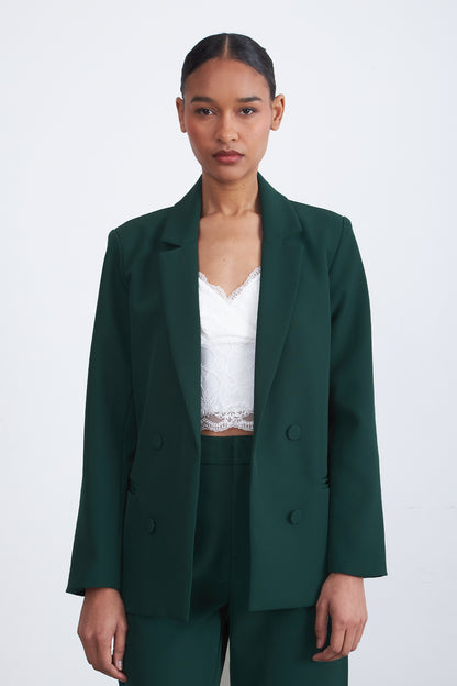 Blazer Básico de Tope Verde