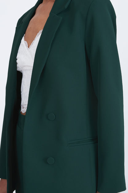 Blazer Básico de Tope Verde