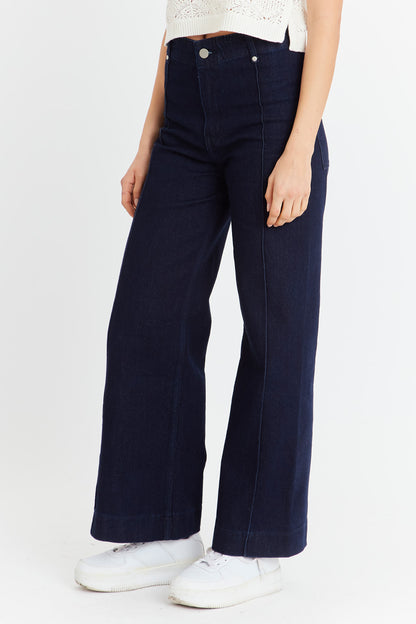 Jeans Básico Pierna Ancha