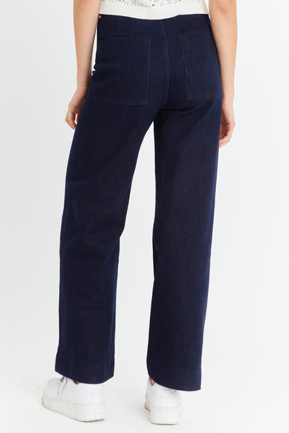 Jeans Básico Pierna Ancha