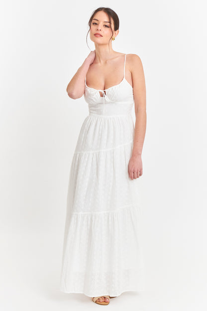 Vestido Broderie Blanco
