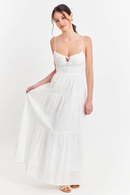 Vestido Broderie Blanco