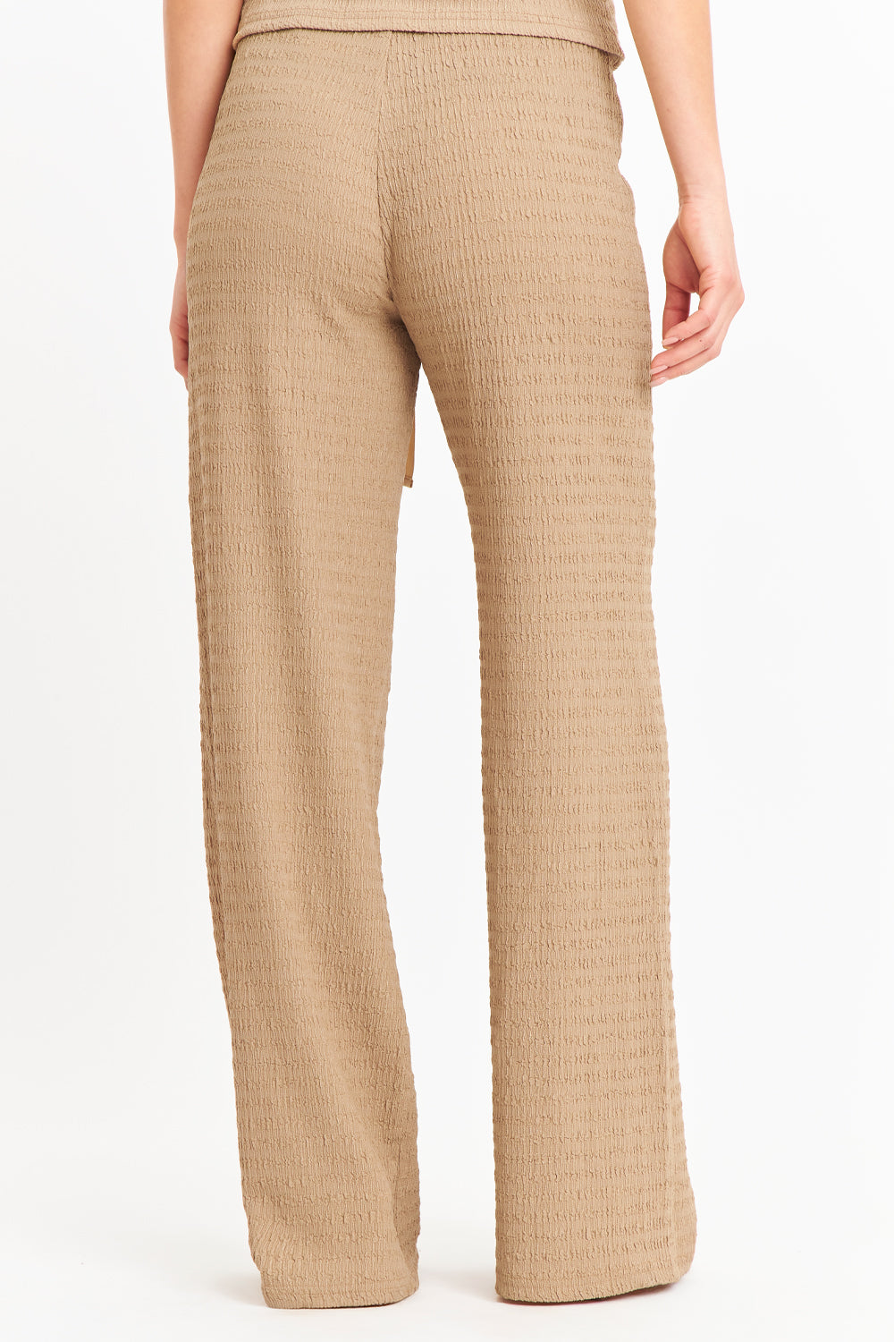 Pantalón Tipo Crepé Ajustable Khaki