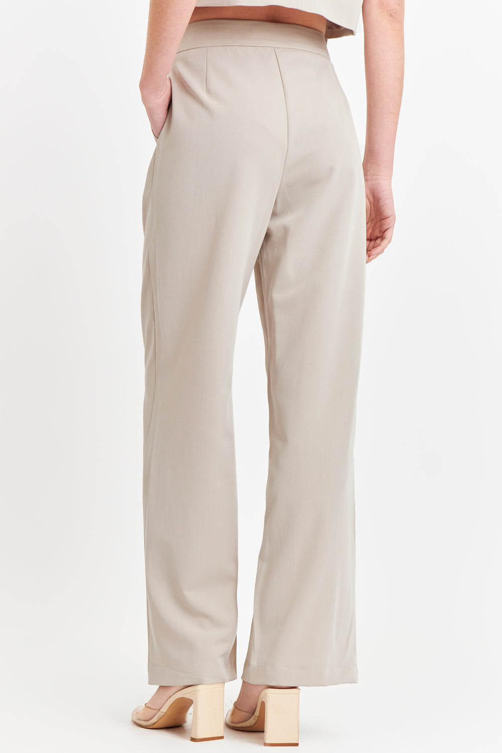 Pantalón Vestir Recto Khaki