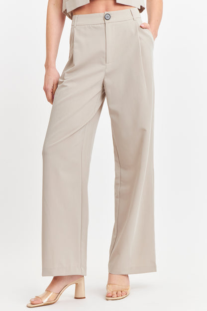 Pantalón Vestir Recto Khaki