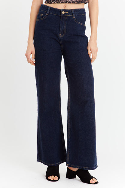 Jeans Básico Pierna Acampanada