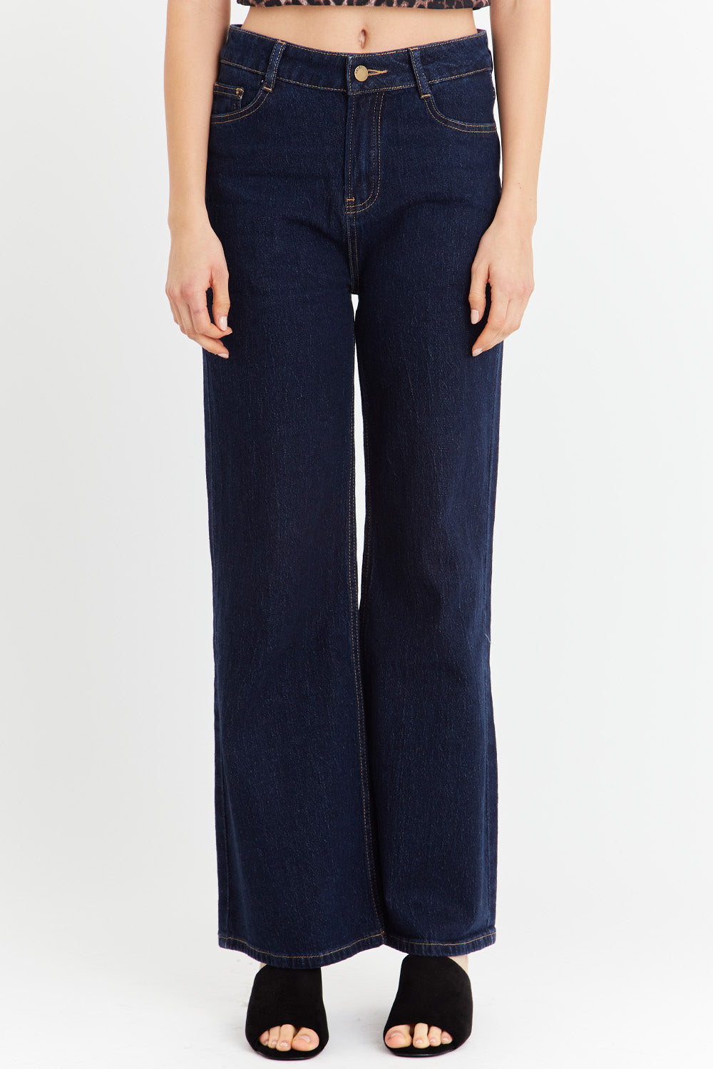 Jeans Básico Pierna Acampanada