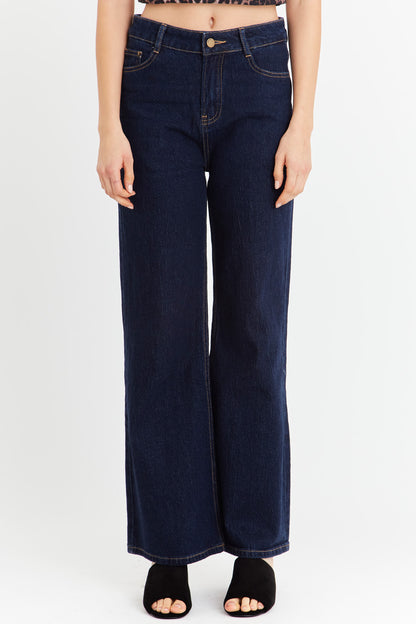 Jeans Básico Pierna Acampanada
