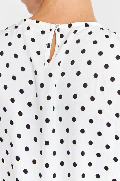 Blusa Puntos Blancos