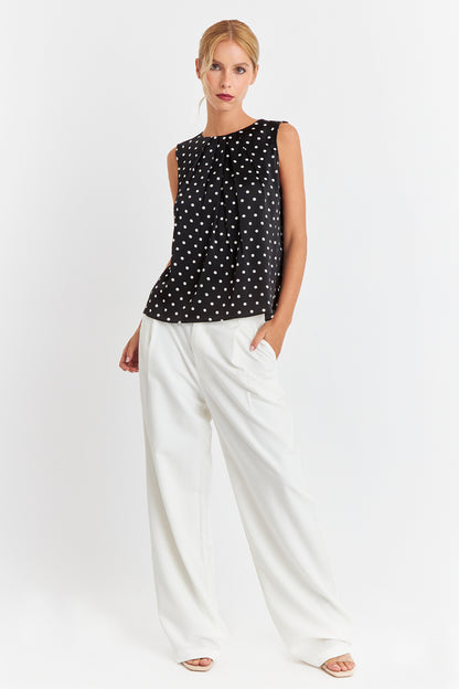 Blusa Puntos Negros