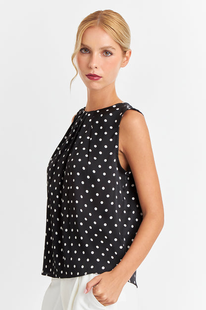 Blusa Puntos Negros