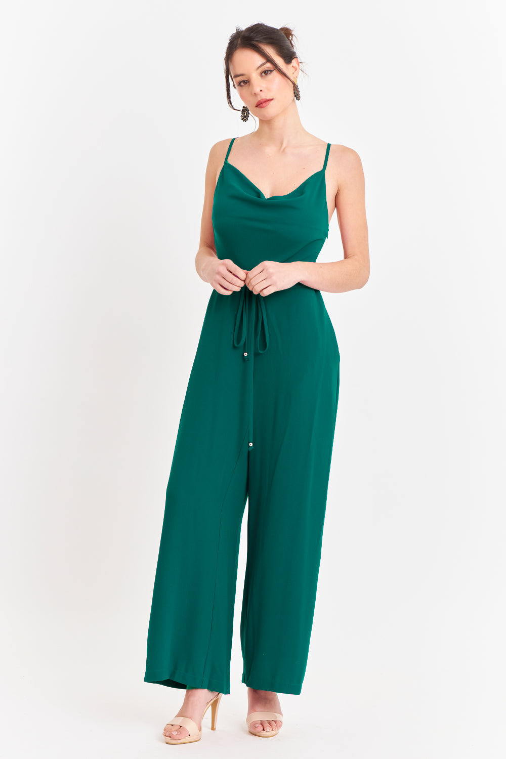 Enterito Cinturón Ajustable Verde Oscuro