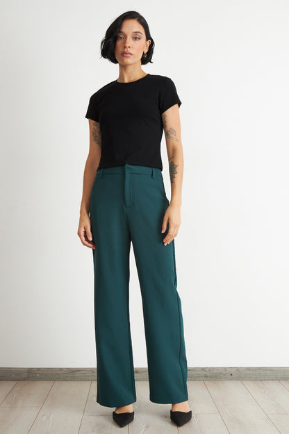 Polera Manga Corta Básica Negro