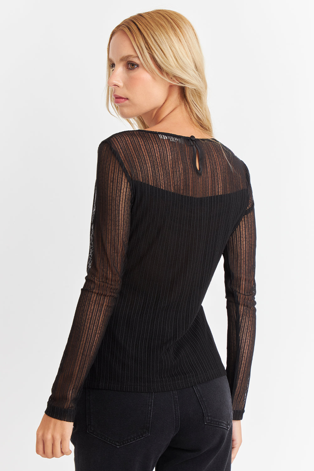 Polera con Transparencias