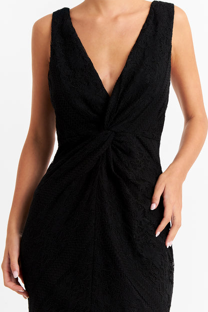 Vestido Encaje Sirena Negro