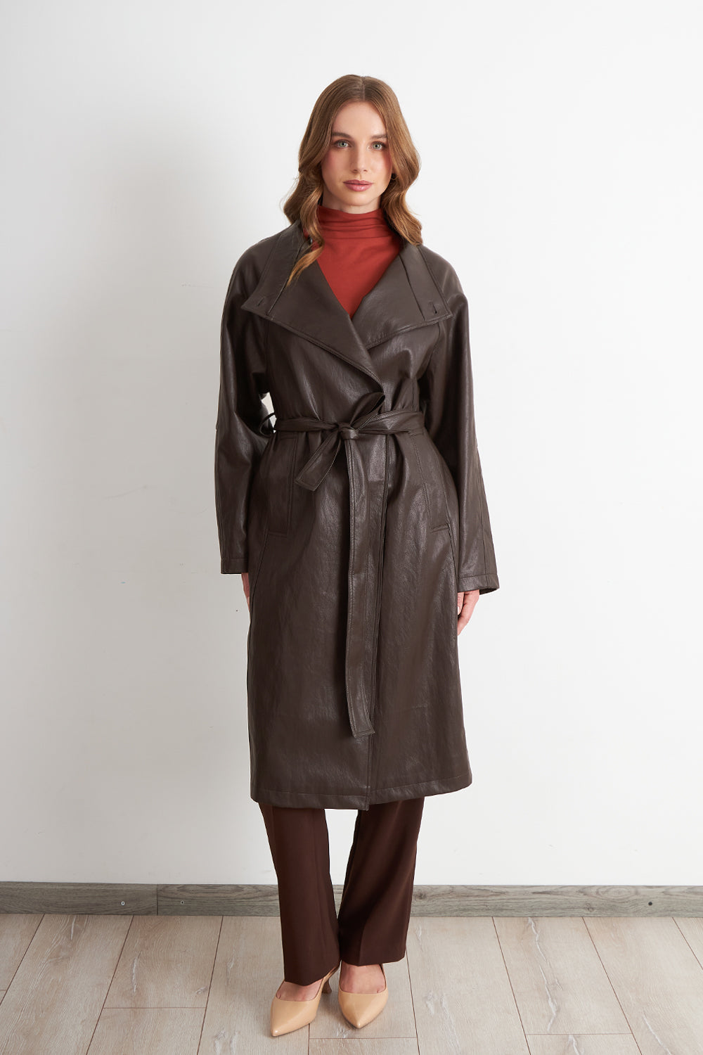 Trench Ecocuero Café