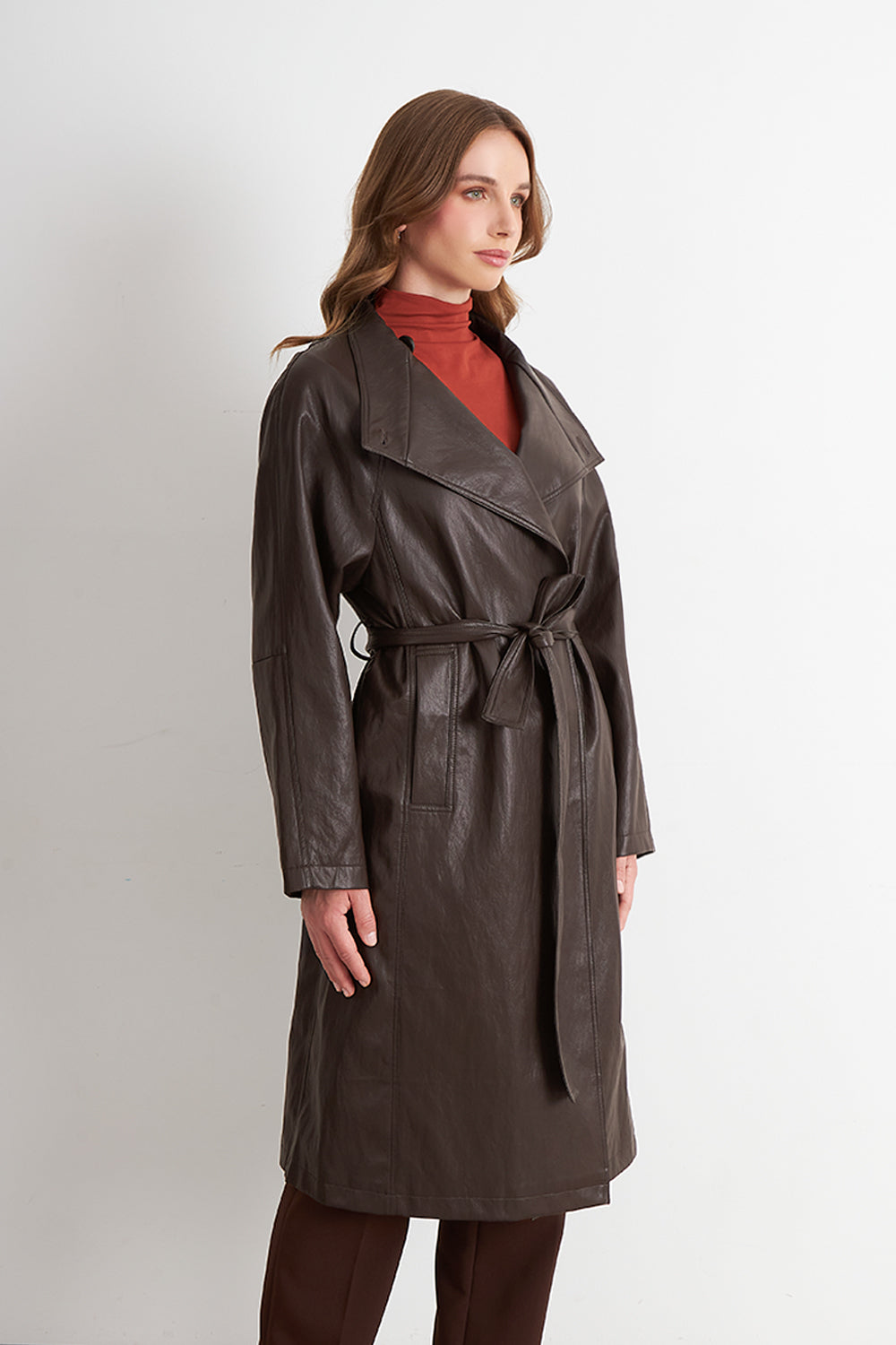 Trench Ecocuero Café