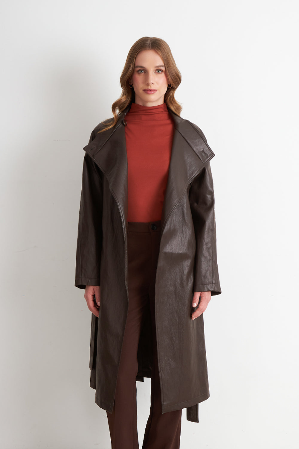 Trench Ecocuero Café