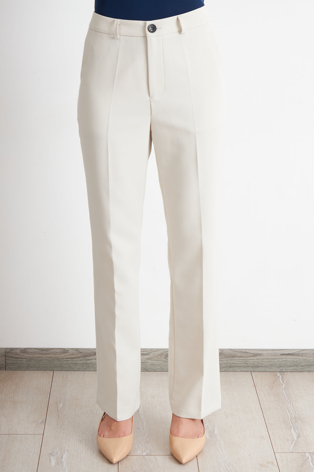 Pantalón Sastrero Recto Blanco