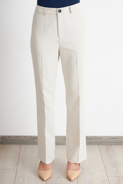 Pantalón Sastrero Recto Blanco