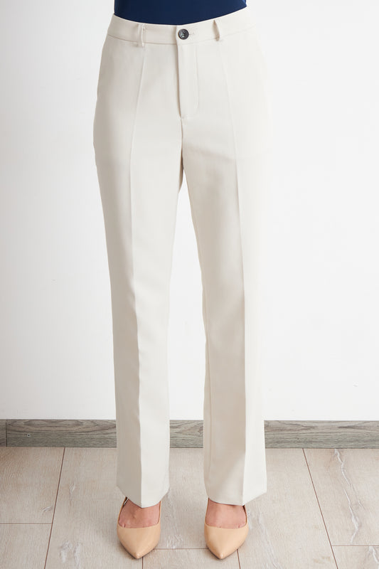 Pantalón Sastrero Recto Blanco