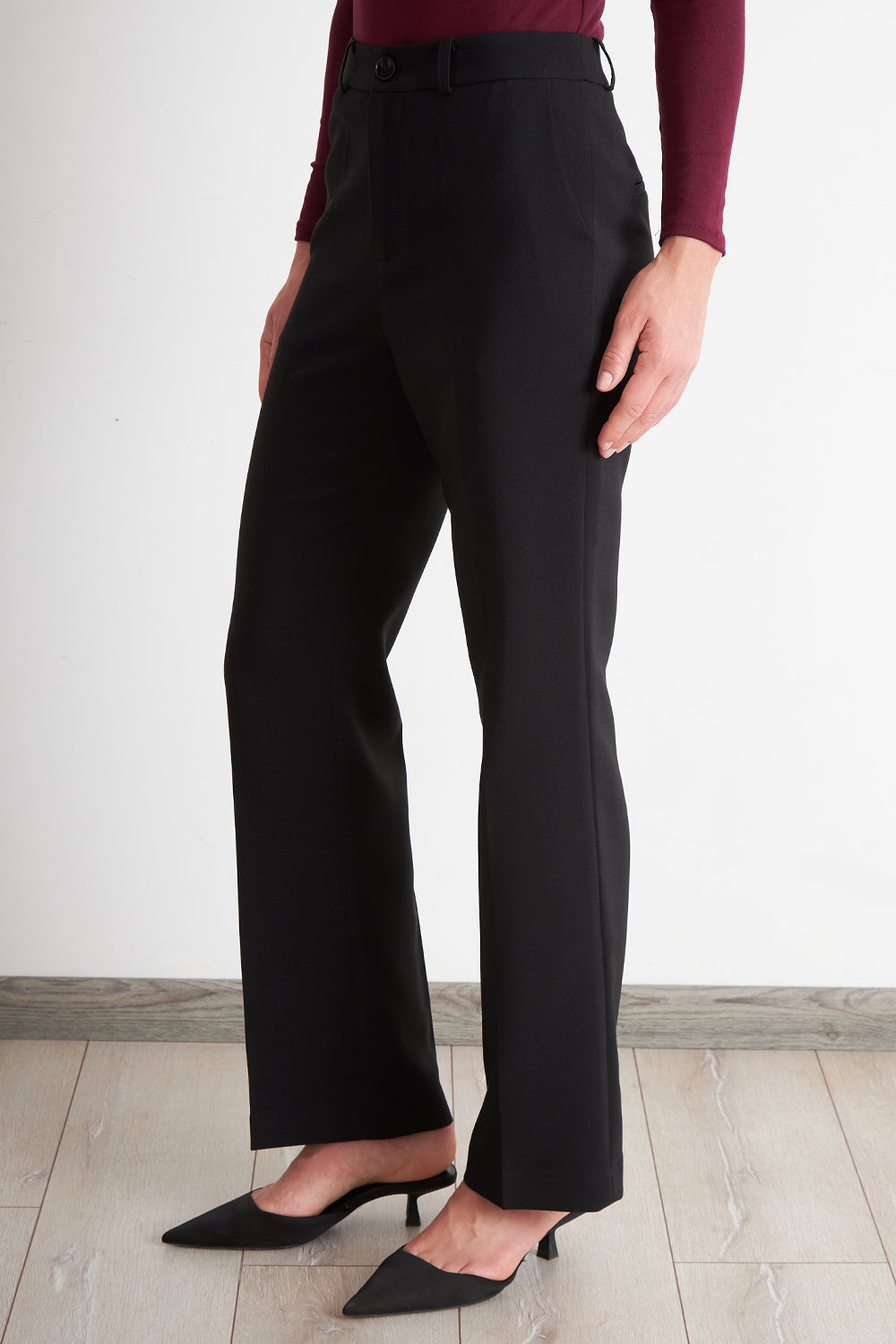 Pantalón Sastrero Recto Negro